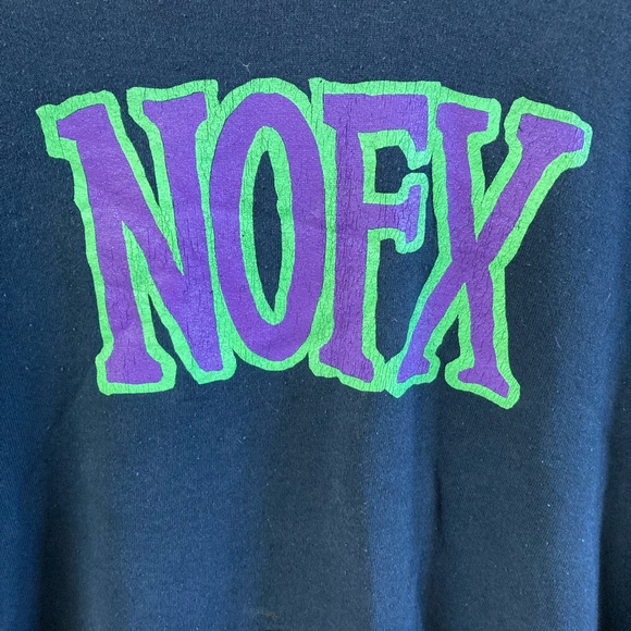 RARE! 1993 Soul Doubt NOFX Authentic Tour Hoodie - Picture 3 of 6